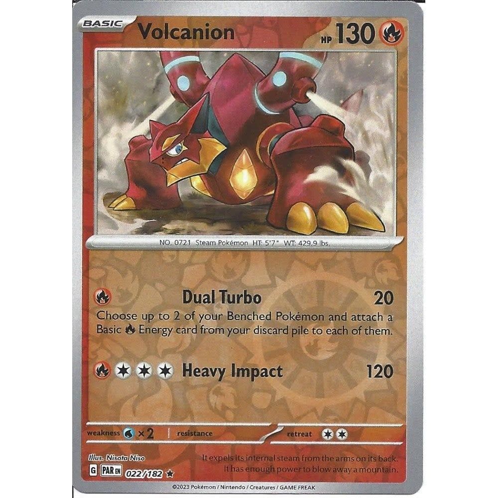 Volcanion - 022/182 (Reverse Holofoil, Rare)