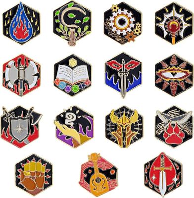**CLEARANCE** DND Lapel Pin Bundle (Assorted)
