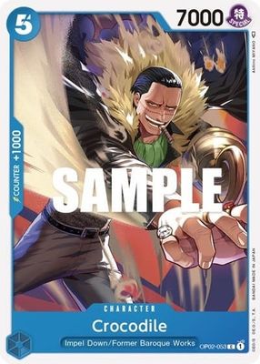 Crocodile - OP02-053 (Normal, C)