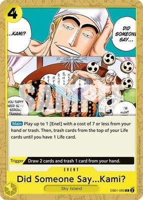 Did Someone Say...Kami? - EB01-060 (Normal, C)
