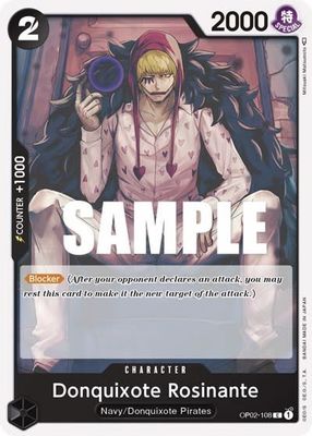 Donquixote Rosinante - OP02-108 (Normal, C)