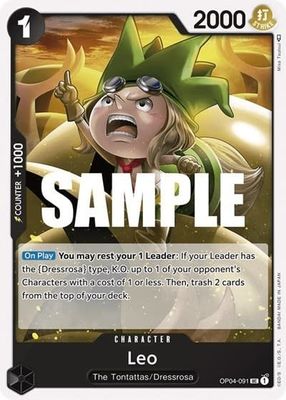 Leo - OP04-091 (Normal, UC)