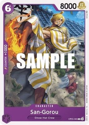 San-Gorou - OP05-065 (Normal, C)