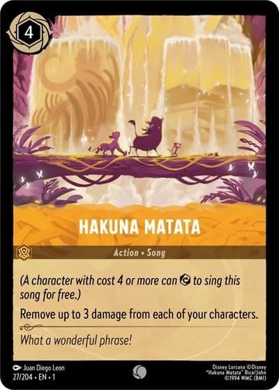 Hakuna Matata - 27/204 (Normal, Common)