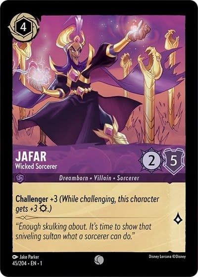 Jafar - Wicked Sorcerer - 45/204 (Normal, Common)