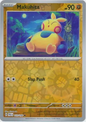 Makuhita - 112/193 (Reverse Holofoil, Common)
