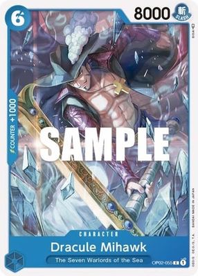 Dracule Mihawk - OP02-055 (Normal, C)