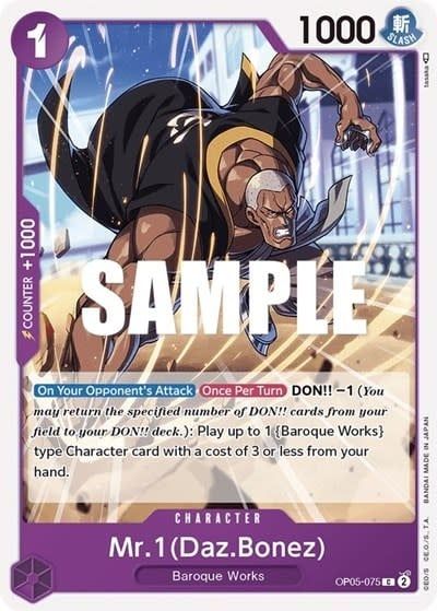 Mr.1 (Daz.Bonez) - OP05-075 (Normal, C)