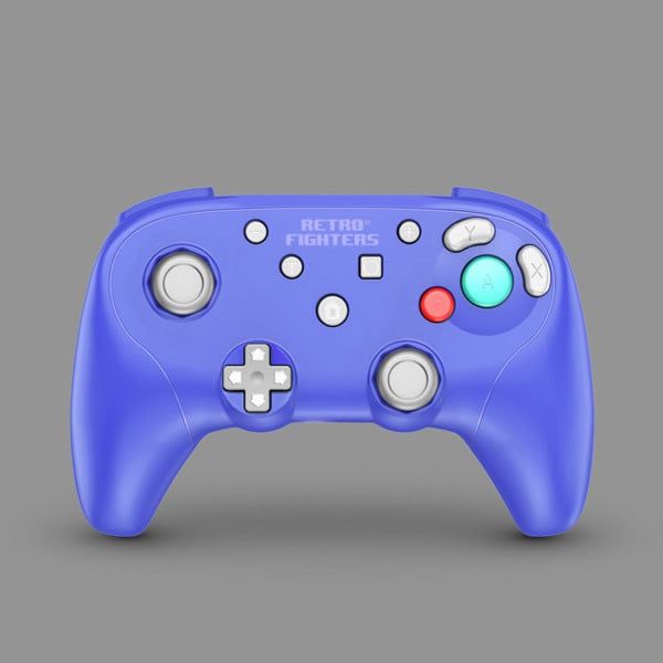 **CLEARANCE** RetroFighters - GameCube -  BattlerGC Wireless Controller (Indigo Purple)