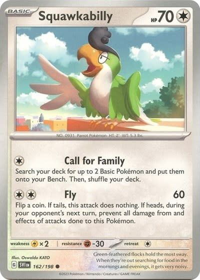 Squawkabilly - 162/198 (Reverse Holofoil, Common)