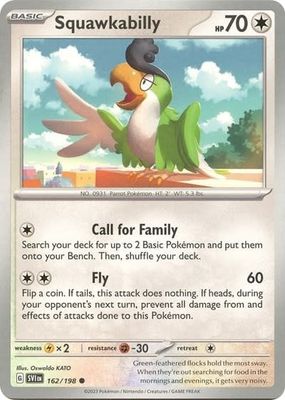 Squawkabilly - 162/198 (Reverse Holofoil, Common)