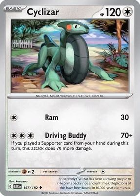 Cyclizar - 157/182 (Reverse Holofoil, Uncommon)