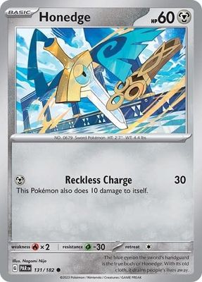 Honedge - 131/182 (Reverse Holofoil, Common)