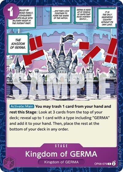Kingdom of GERMA - OP06-079 (Normal, C)