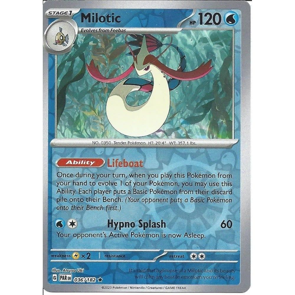Milotic - 036/182 (Reverse Holofoil, Rare)