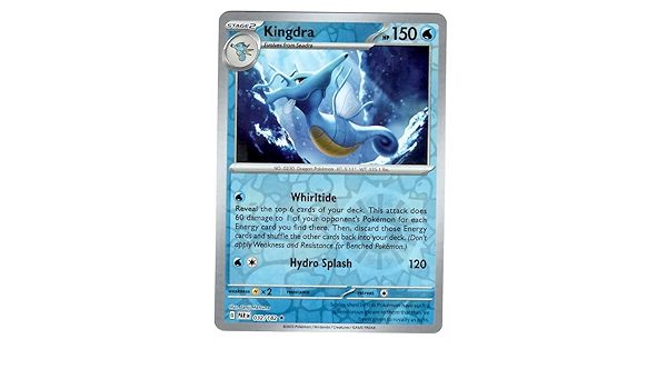 Kingdra - 032/182 (Reverse Holofoil, Rare)
