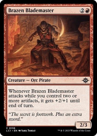 Brazen Blademaster - 136 (Normal, C)