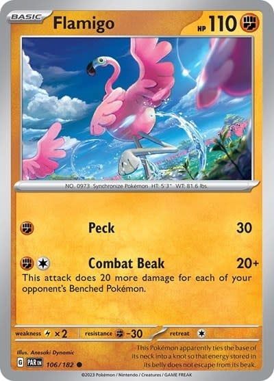Flamigo - 106/182 (Reverse Holofoil, Common)