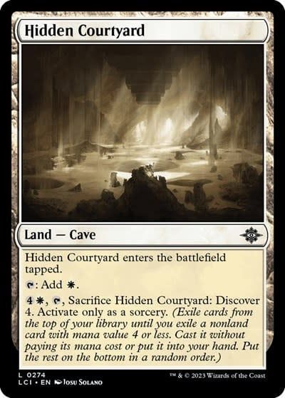 Hidden Courtyard - 274 (Normal, L)