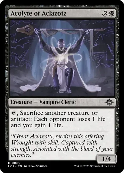 Acolyte of Aclazotz - 89 (Normal, C)