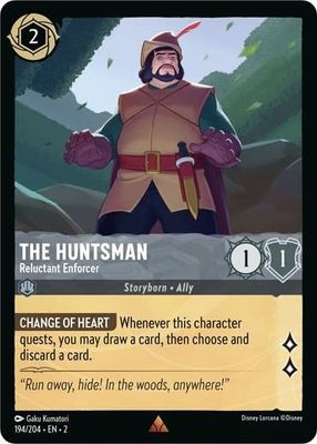 The Huntsman - Reluctant Enforcer - 194/204 (Normal, Rare)
