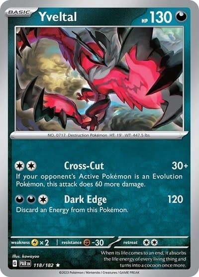 Yveltal - 118/182 (Holofoil, Rare)