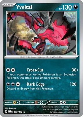 Yveltal - 118/182 (Holofoil, Rare)