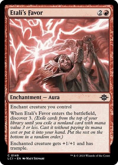 Etali&#39;s Favor - 149 (Normal, C)