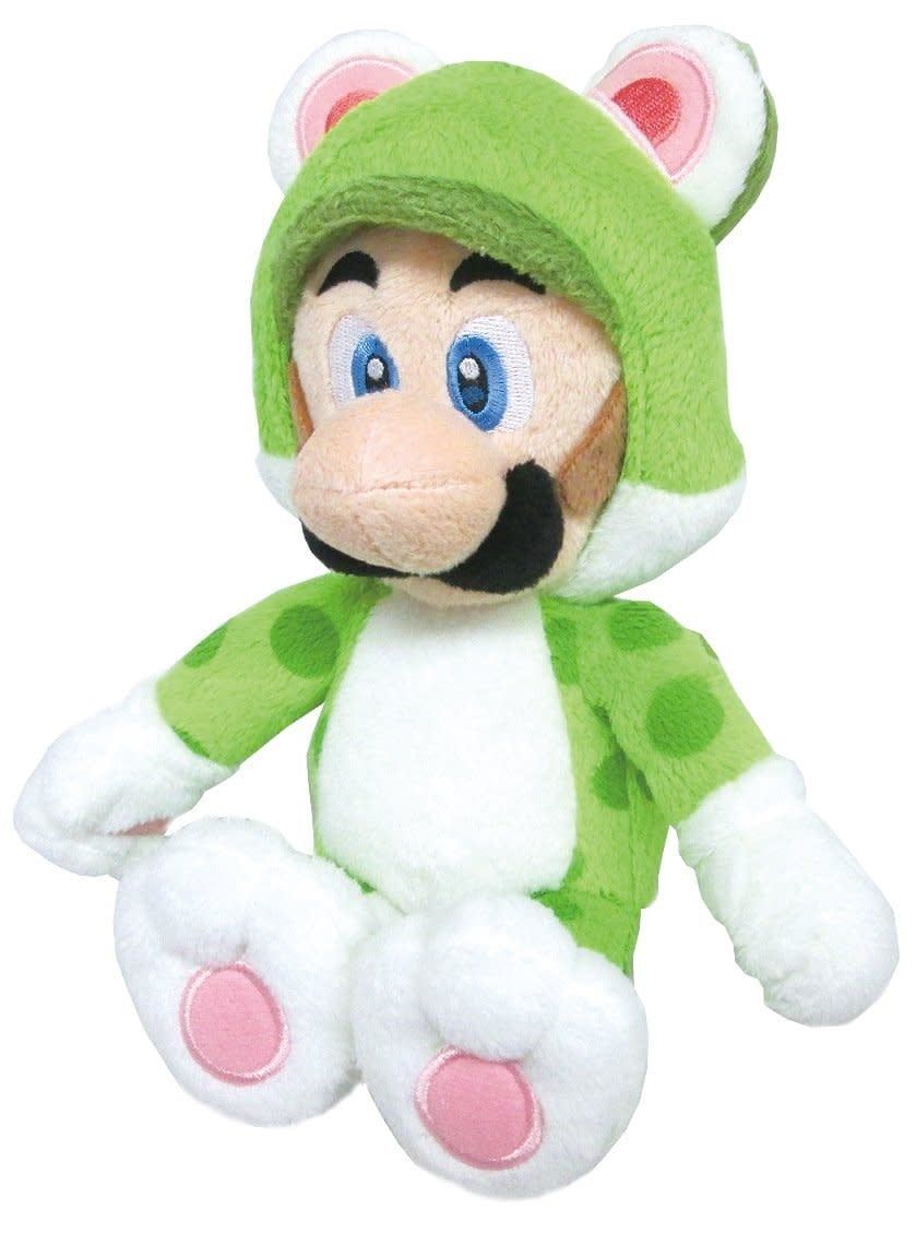 Super Mario Bros - Cat Luigi - 10&quot; Plush