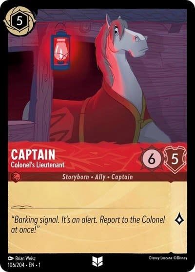 Captain - Colonel&#39;s Lieutenant - 106/204 (Normal, Uncommon)