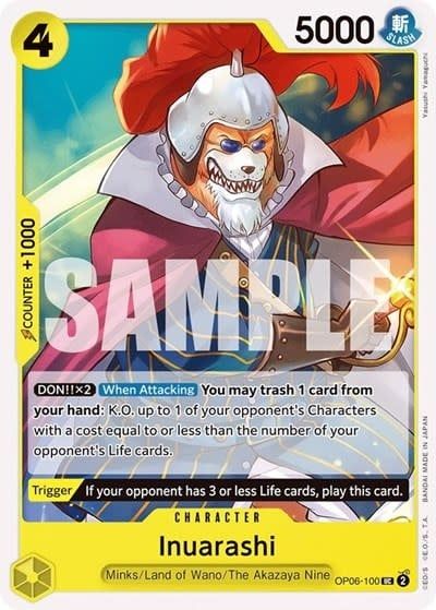 Inuarashi - OP06-100 (Normal, UC)