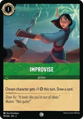 Improvise - 99/204 (Cold Foil, Common)