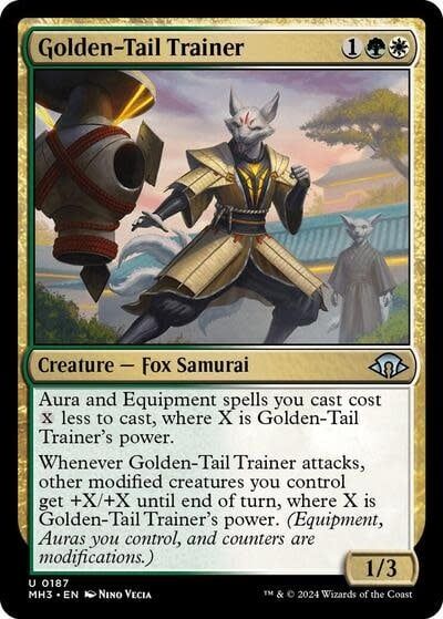 Golden-Tail Trainer - 187 (Normal, U)
