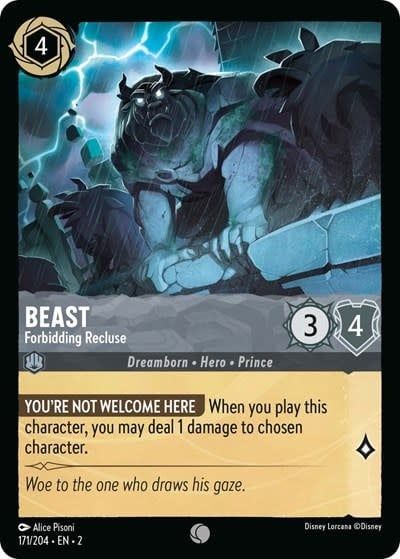 Beast - Forbidding Recluse - 171/204 (Normal, Common)