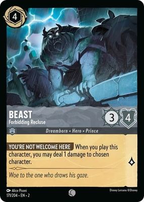 Beast - Forbidding Recluse - 171/204 (Normal, Common)