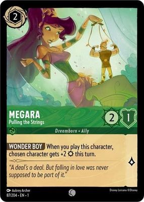 Megara - Pulling the Strings - 87/204 (Normal, Common)