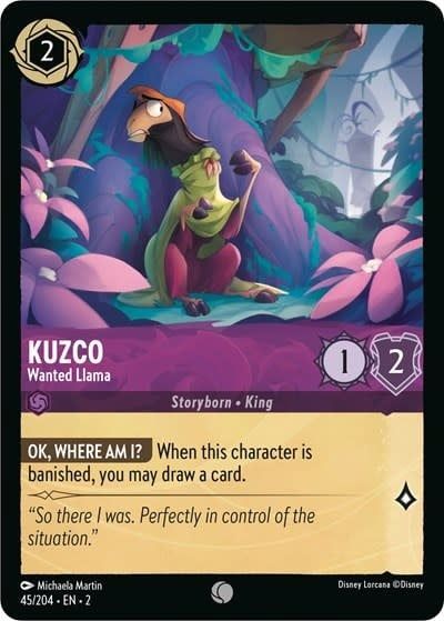 Kuzco - Wanted Llama - 45/204 (Normal, Common)