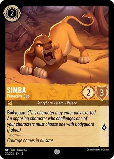 Simba - Protective Cub - 20/204 (Normal, Common)