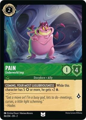Pain - Underworld Imp - 86/204 (Normal, Uncommon)