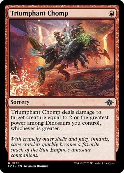 Triumphant Chomp - 170 (Normal, U)