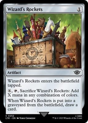 Wizard&#39;s Rockets - 252 (Normal, C)