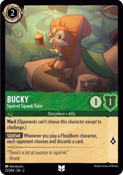 Bucky - Squirrel Squeak Tutor - 73/204 (Normal, Uncommon)