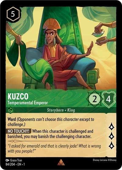 Kuzco - Temperamental Emperor - 84/204 (Normal, Rare)