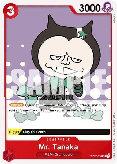 Mr. Tanaka - OP07-008 (Normal, UC)