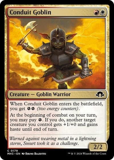 Conduit Goblin - 179 (Foil, C)