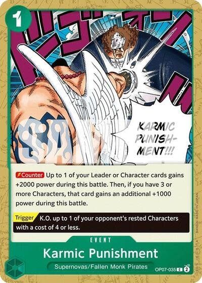 Karmic Punishment - OP07-035 (Normal, C)