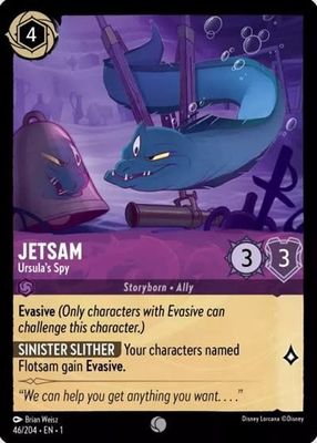 Jetsam - Ursula&#39;s Spy - 46/204 (Normal, Common)