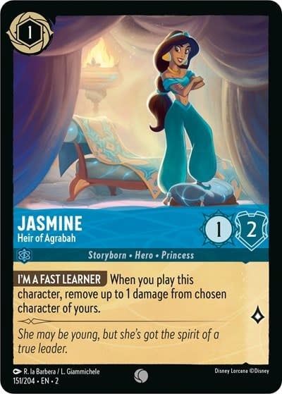 Jasmine - Heir of Agrabah - 151/204 (Normal, Common)