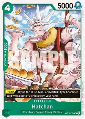 Hatchan - OP06-031 (Normal, UC)