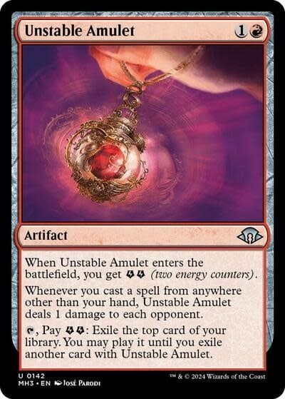 Unstable Amulet - 142 (Normal, U)